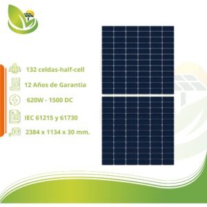 Panel Solar 620W Trina Solar